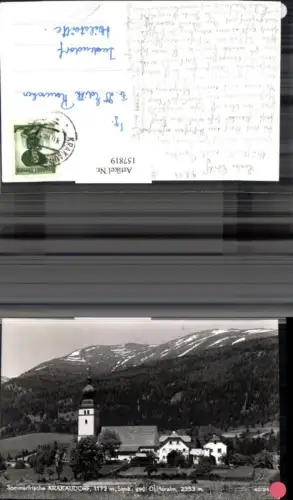 157819,Krakaudorf geg. Dorferalm 1953