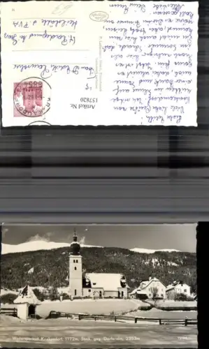 157820,Krakaudorf geg. Dorferalm Winteransicht 1967