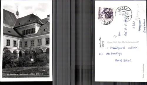 157870,St Lambrecht Stiftshof 1961