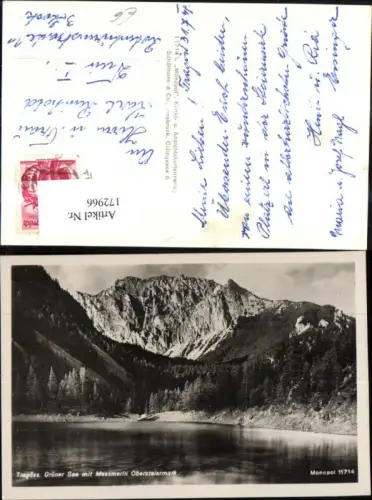 172966,Tragöss Grüner See m. Messmerin
