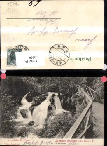 172970,Neumarkt Wasserfall i. d. Schweiz