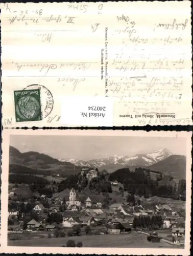 240734,Neumarkt in Steiermark Totale m. Tauern