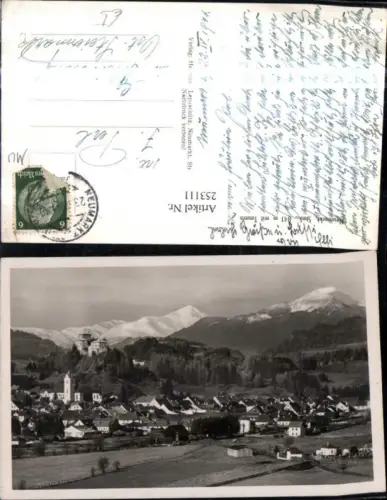 253111,Neumarkt in d. Steiermark Totale m. Burg u. Tauern