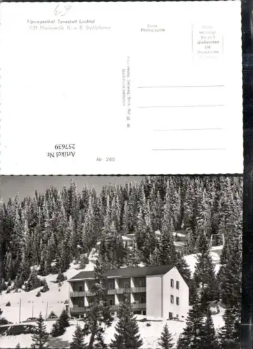 257639,Niederwölz Alpengasthof Tanzstatt Lachtal Winterbild