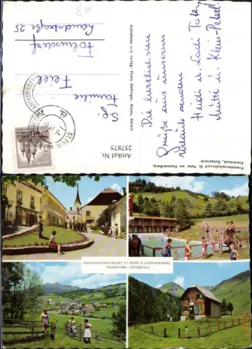 257875,St. Peter am Kammersberg Totale Schwimmbad Berghütte Mehrbildkarte