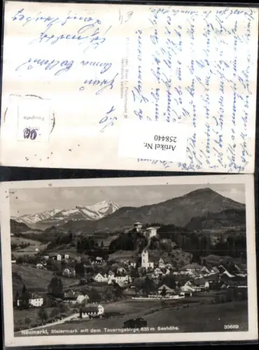 258440,Neumarkt Totale m. d. Tauerngebirge