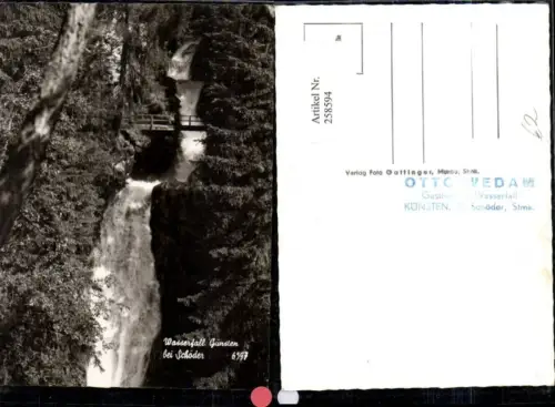 258594,Wasserfall Günsten b. Schöder