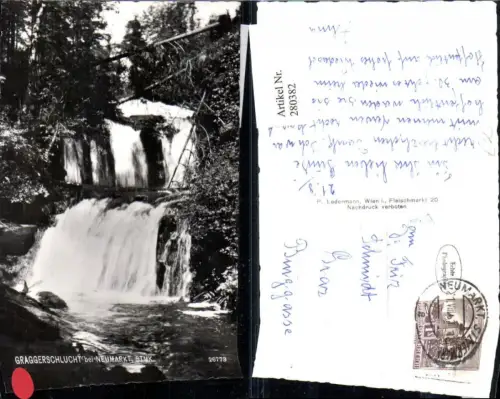280382,Graggerschlucht Wasserfall b. Neumarkt in Steiermark