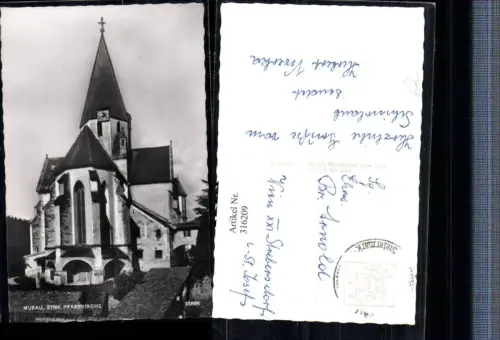 316209,Murau Pfarrkirche Kirche