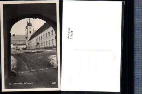 316210,St. Lambrecht Stift Kirche