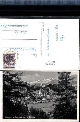316228,Neumarkt in d. Steiermark Totale Bergkulisse