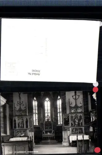 316241,St. Lambrecht Peterskirche Kirche Innenansicht