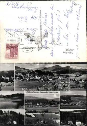 352743,Neumarkt in d. Steiermark Totale Freibad Schloss Mehrbildkarte