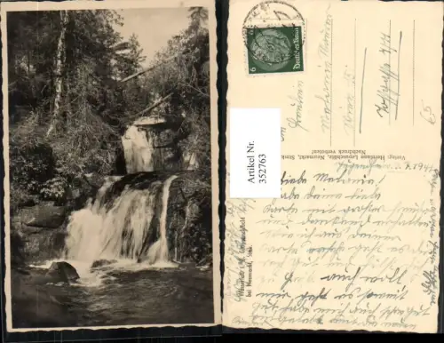 352763,Wasserfall in d. Graggerschlucht b. Neumarkt in d. Steiermark
