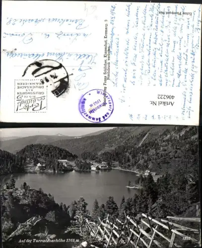 406222,Turracherhöhe b. Turrach See