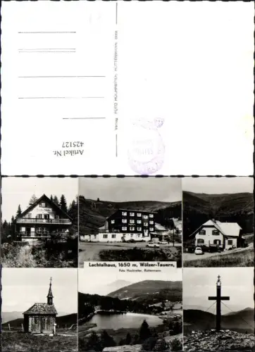 425127,Foto Mehrbild Ak Lachtalhaus Wölzer Tauern Schönberg bei Niederwölz
