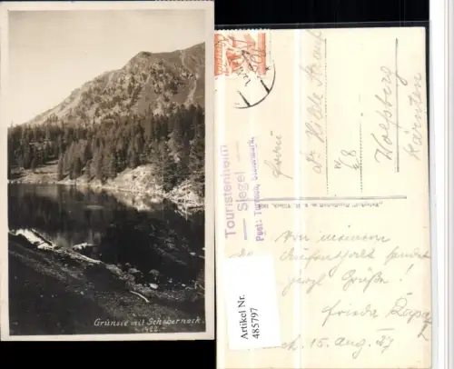 485797,Grünsee See b. Turrach m. Schobernock