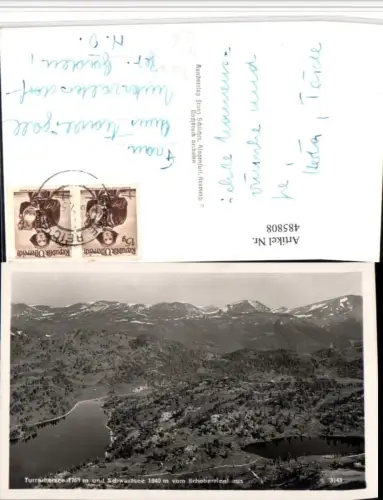 485808,Turrachersee u. Schwarzsee b. Turrach v. Schoberriegel Bergkulisse