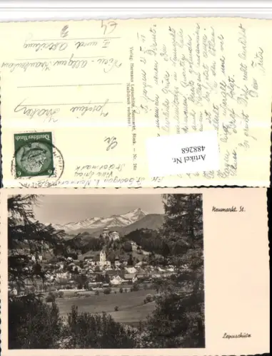 488268,Neumarkt in d. Steiermark Totale Bergkulisse