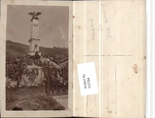 512704,Foto AK St. Peter Kammersberg Kriegerdenkmal Denkmal
