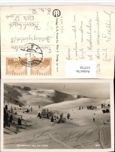 512728,Turracheralm b. Turrach und Kor Bergkulisse Winterbild