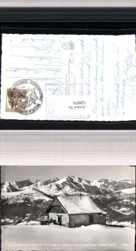 ,B. Festhütte Frauenalpe bei Murau