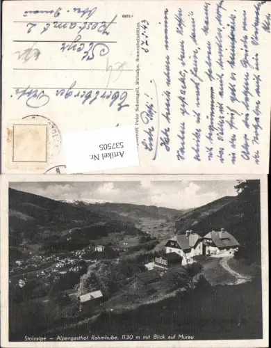 537505,Stolzalpe bei Murau
