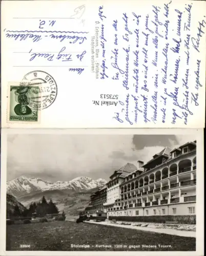 573513,Stolzalpe Kurhaus Niedere Tauern bei Murau