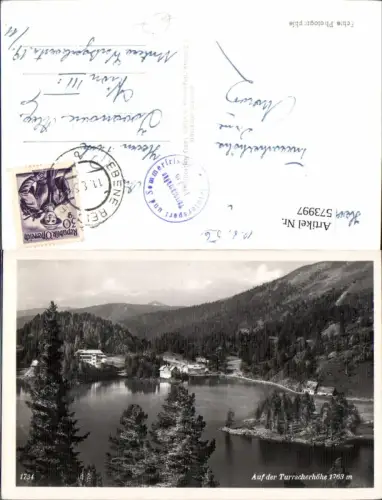 573997,Foto Ak Auf der Turracherhöhe b. Predlitz Stadl-Predlitz