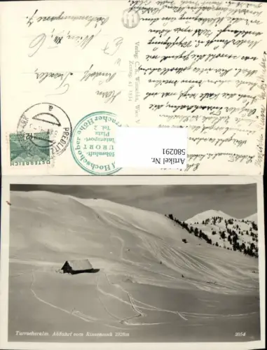 580291,Predlitz Turracheralm Abfahrt v. Rinsennock Wintersport