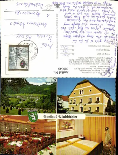 580640,Mehrbild Ak St Peter am Kammersberg Gasthof Lindbichler