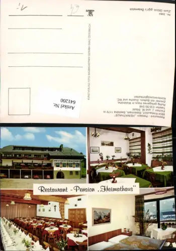 641200,Mehrbild Ak Krakaudorf Krakau Restaurant Pension Heimathaus