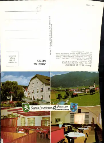641225,Mehrbild Ak St Peter a. Kammersberg Gasthof Lindbichler