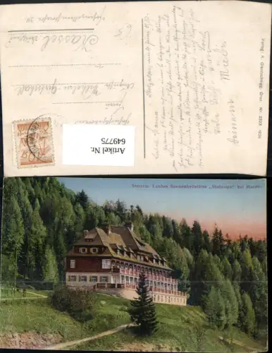 649775,Stolzalpe Sonnenheilstätte b. Murau