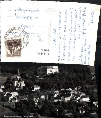 649840,Foto Ak Murau Ansicht