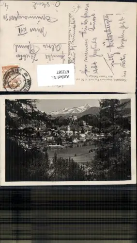 673587,Foto Ak Neumarkt in der Steiermark mit den Tauern Gebirge