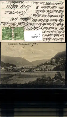 673705,Teuffenbach 1913 Ansicht Teufenbach-Katsch