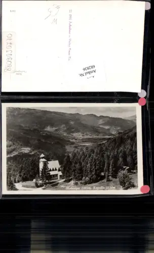 682836 Stolzalpe bei Murau Kapelle