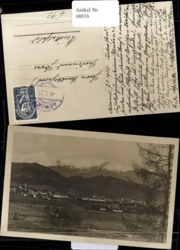 68816,Knittelfeld 1920 Ortsansicht