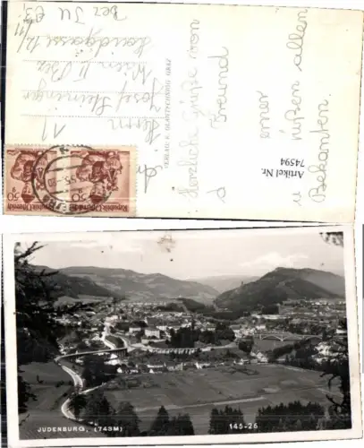 74594,Judenburg Partie zum Ort