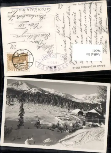 76001,Winterlandschaft in Schmelz bei Judenburg
