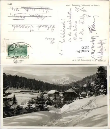 78735,Schmelz bei Judenburg 1932 Rare Partie