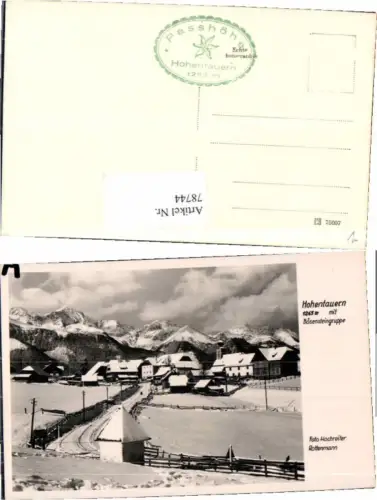 78744,Hohentauern m. Bösenstein pub Hochreiter