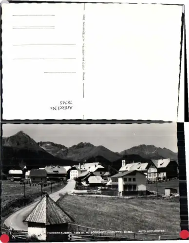 78745,Hohentauern m. Bösenstein pub Hochreiter
