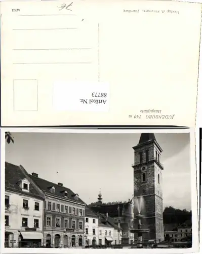 88773,Tolle AK Judenburg Hauptplatz 1930