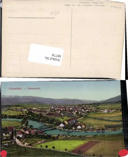 88778,Knittelfeld Partie zum Ort COLOR 1917