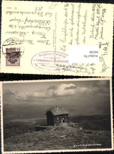 94248,Zirbitzkogelschutzhaus Detailansicht Judenburg
