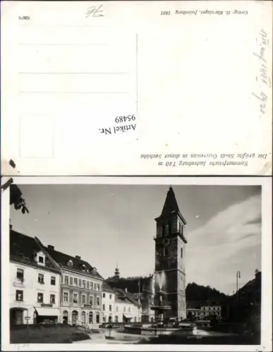 95489,Sommerfrische Judenburg Hauptplatz 1931