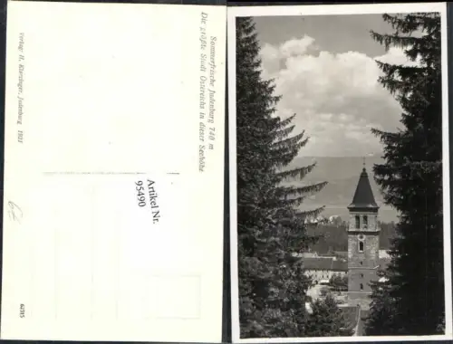 95490,Judenburg Partie zum Ort 1931