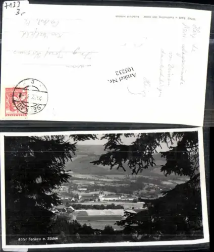105232,Knittelfeld Seckau von Süden 1930
